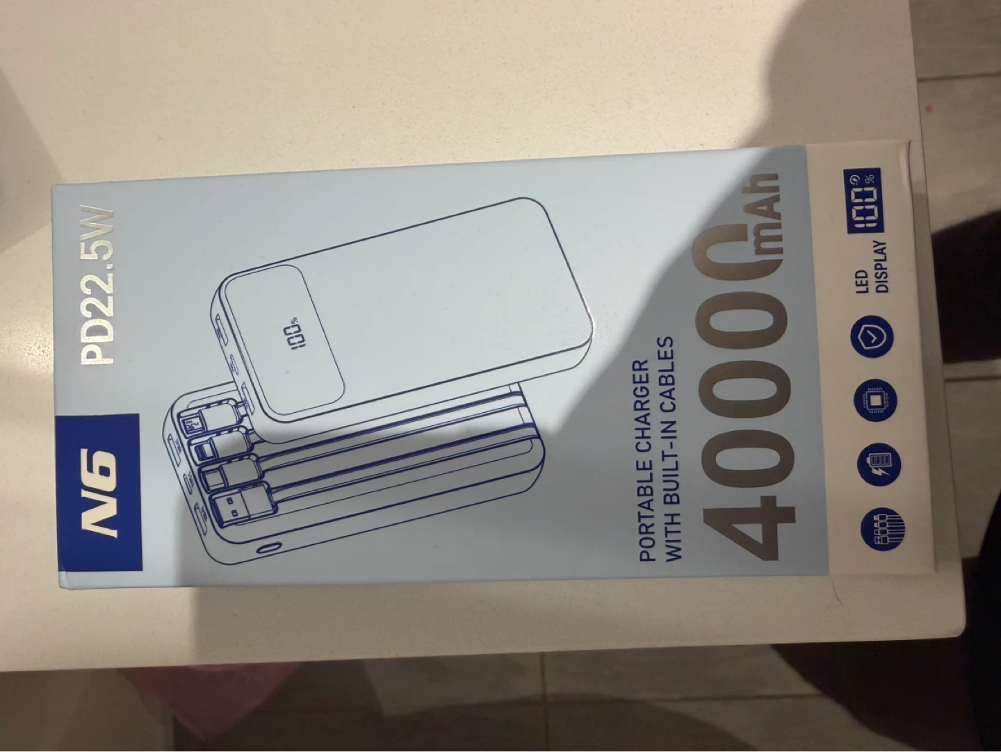 N6 Portable Charger 4000mAh Power Bank