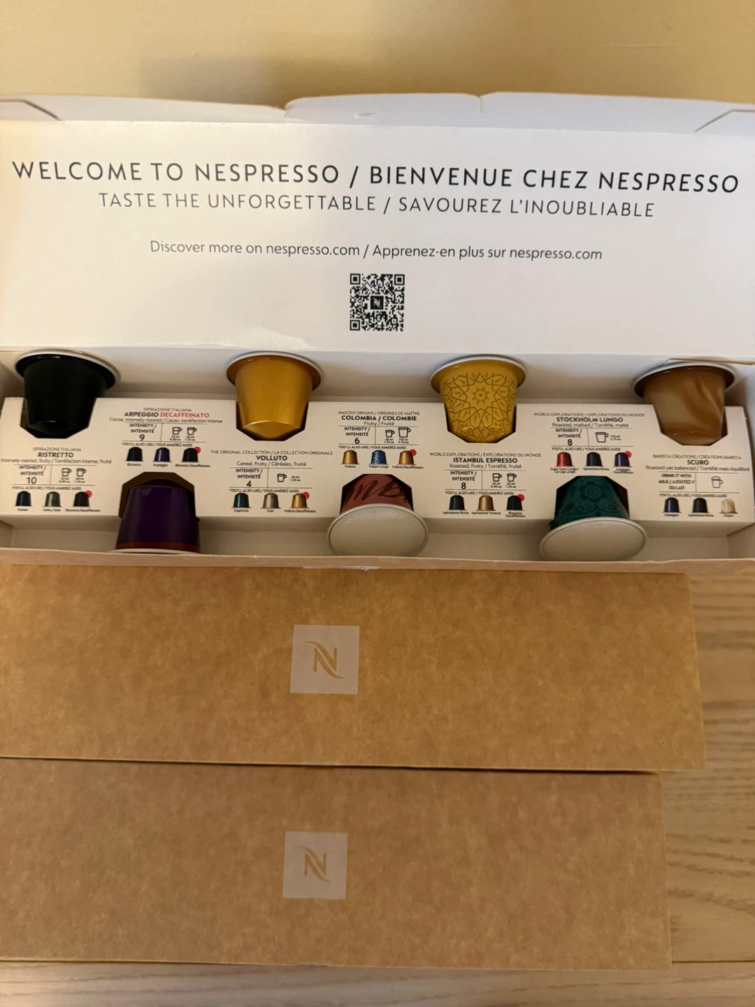 Nespresso Coffee Pods Assortment Box 140 pods - photo 5