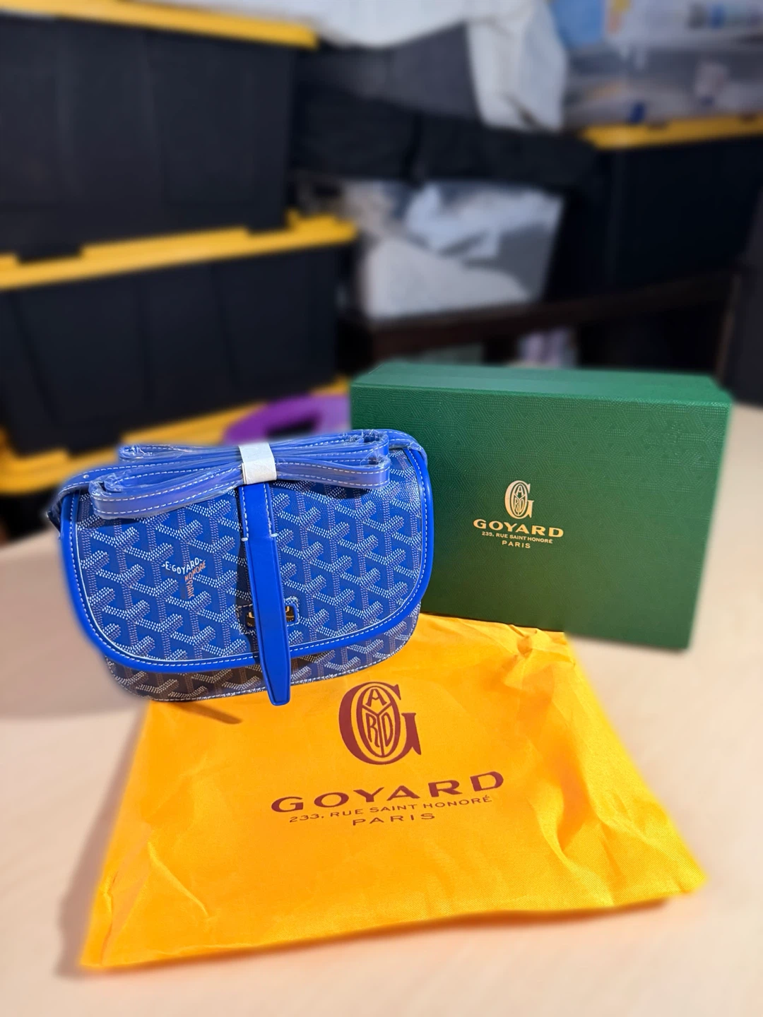 Sac Goyard Bleu