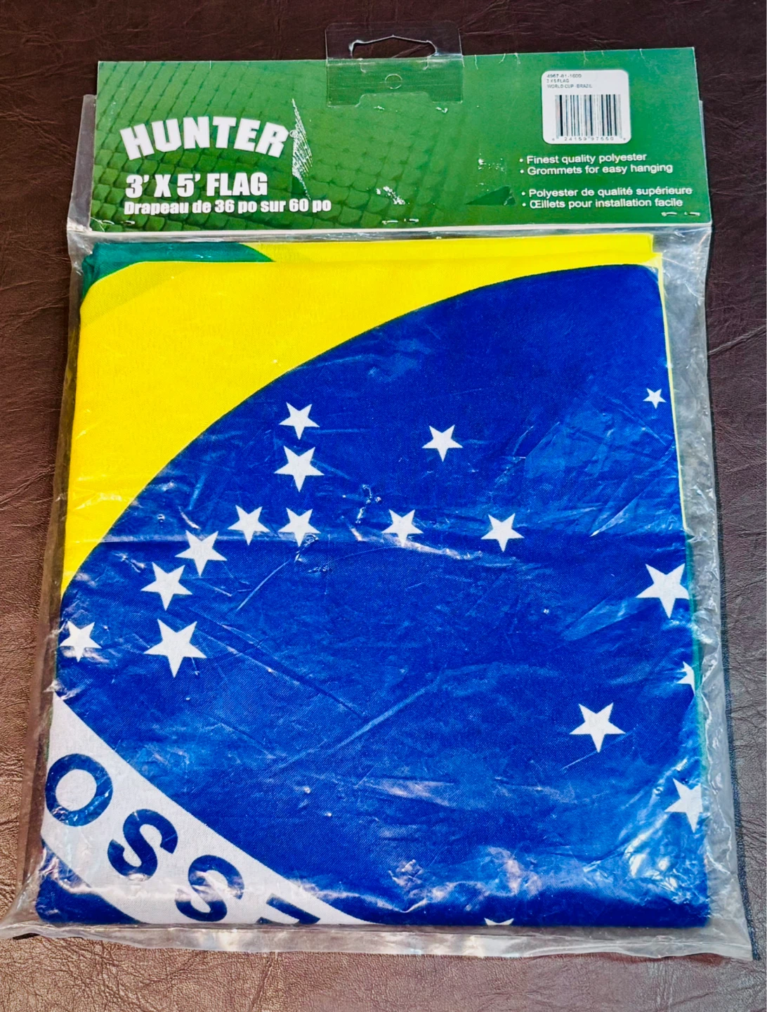 Brand New Large Brazil Flag