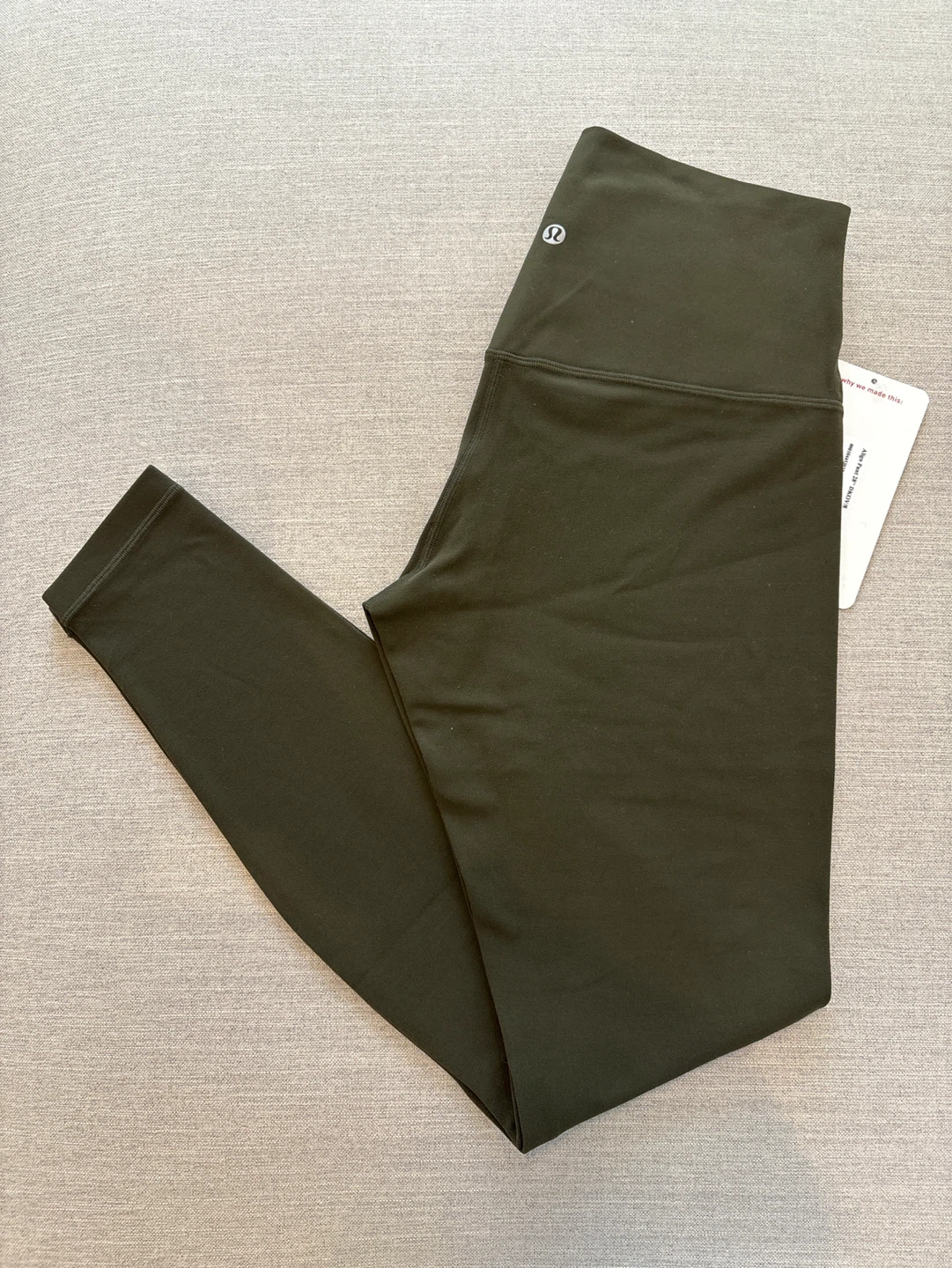 Lululemon Align Pant 28” Olive Green