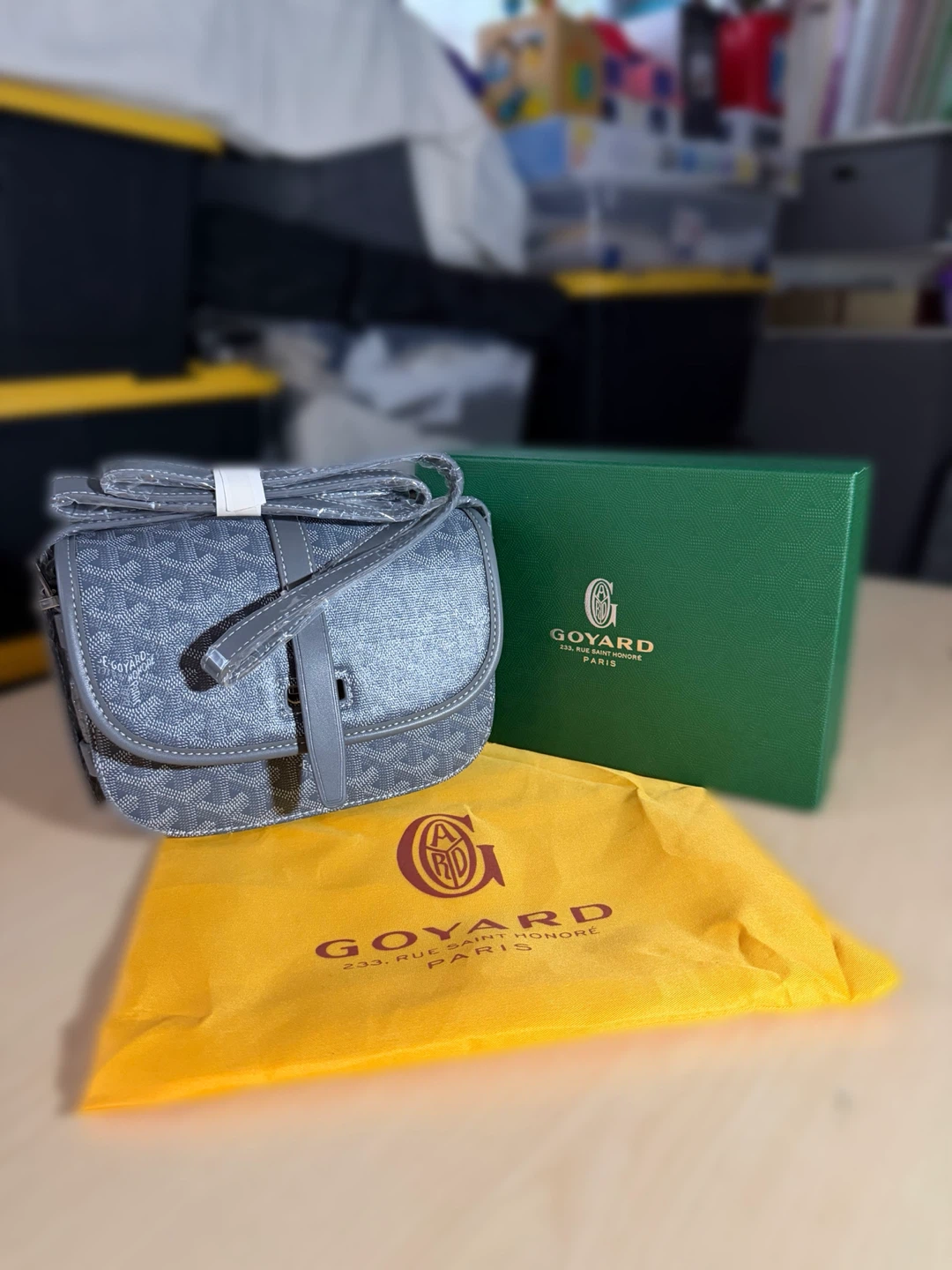 Sac Goyard Gris