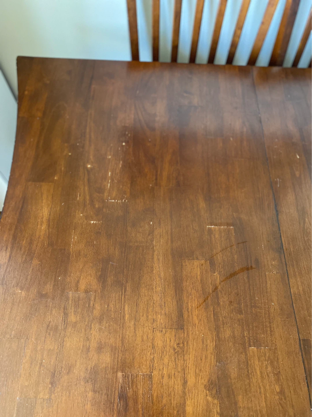 Wooden Dining Table and 4 Chairs with Matching Sideboard - photo 2