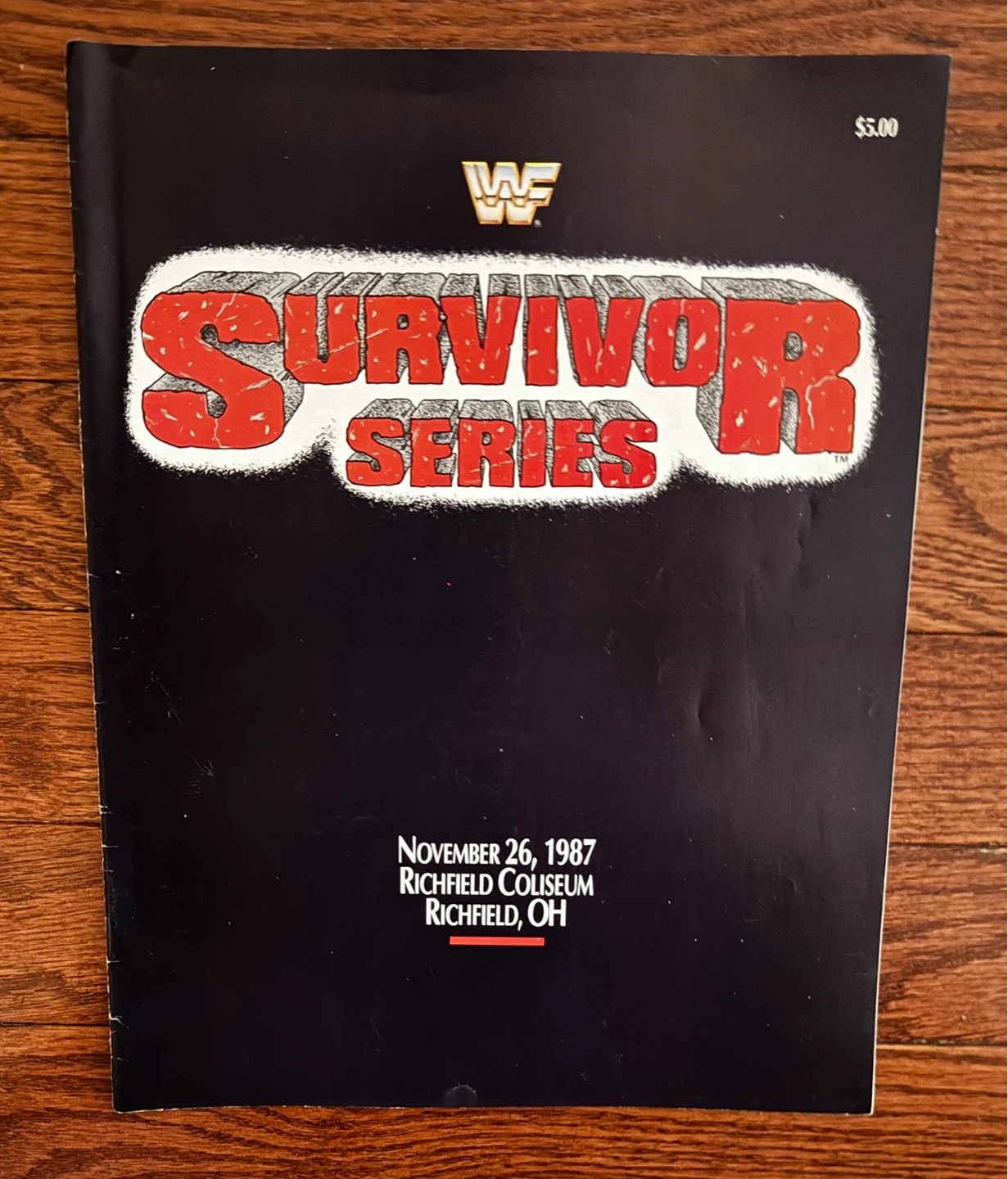 WWF Survivor Series 1987 Program