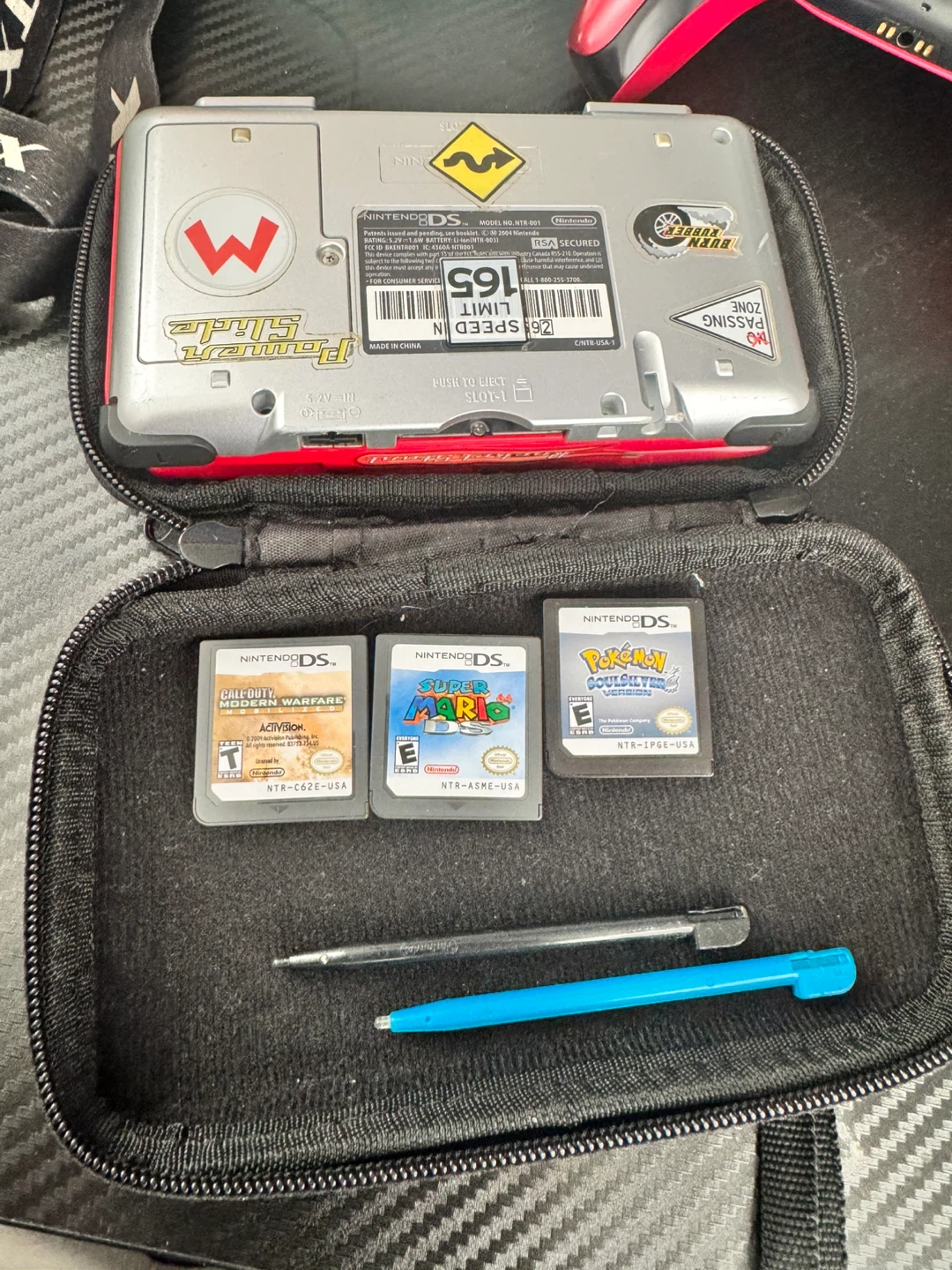 Nintendo DS Lite with Games and Case - photo 3