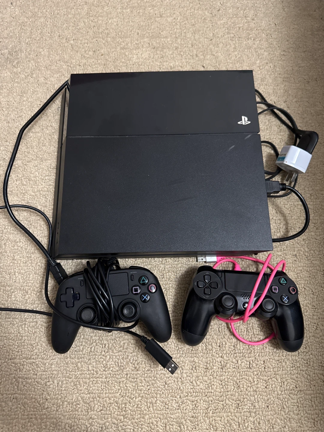 Sony PlayStation 4 Slim Console with 2 Controllers