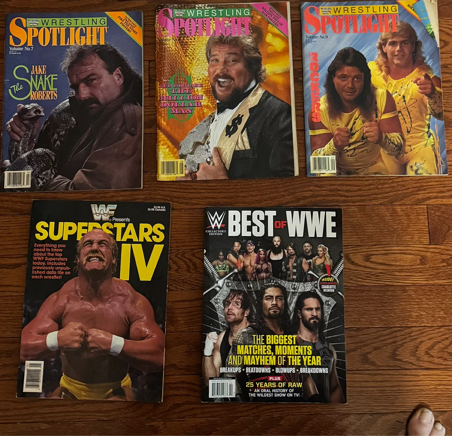 Wrestling Spotlight Magazines Collection