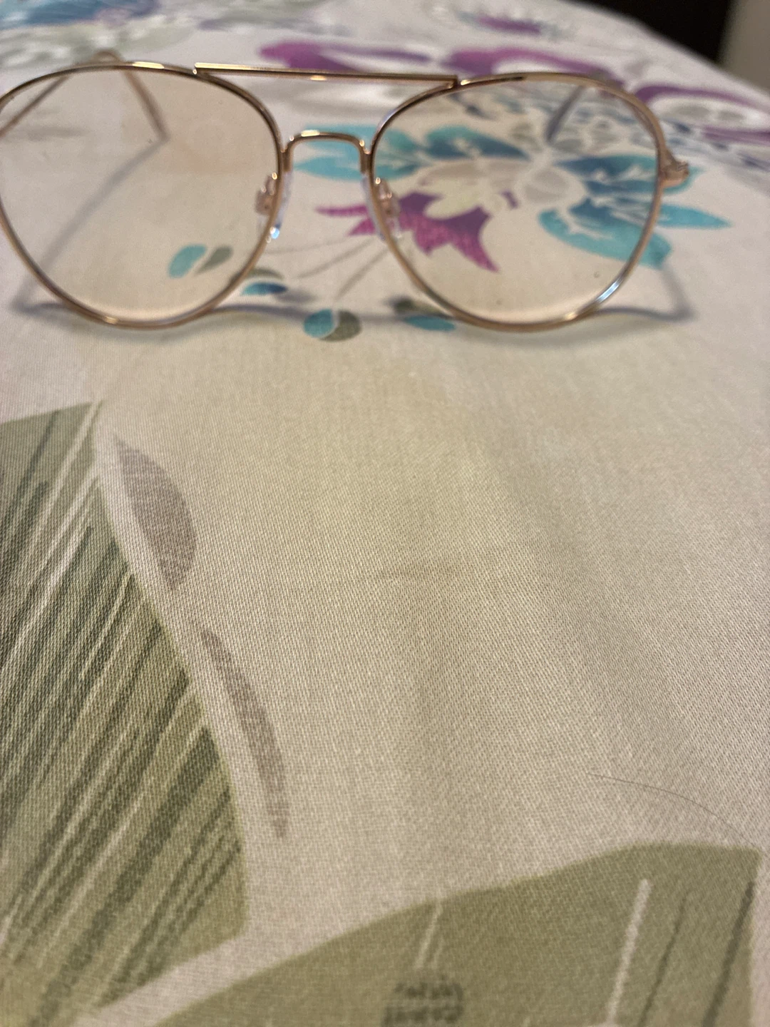 Gold Aviator Glasses - photo 2