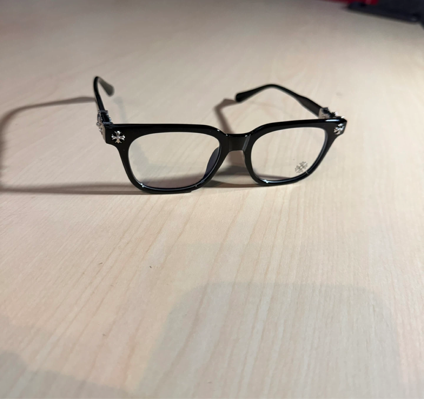Lunettes Chrome Hearts noires