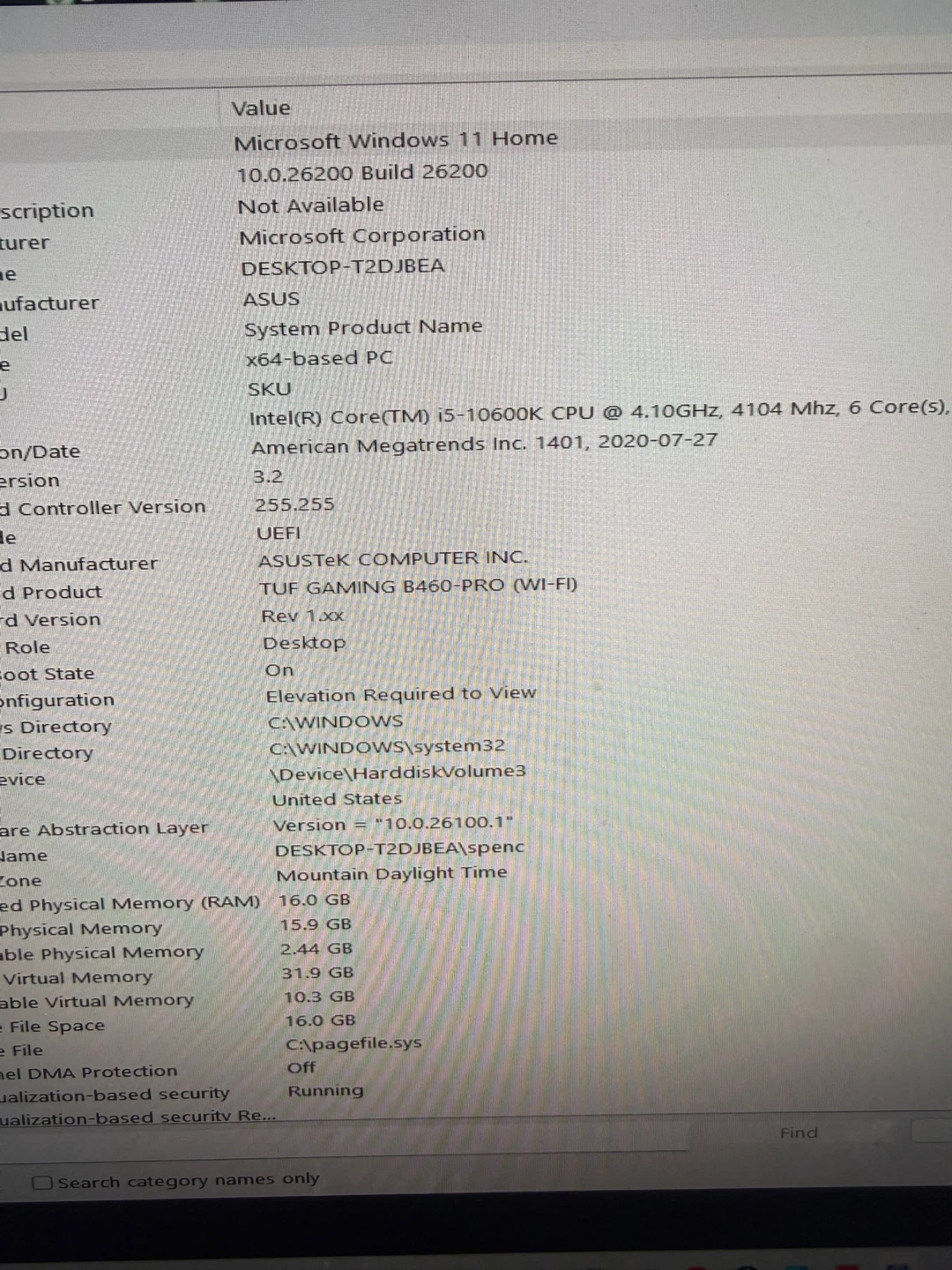 Gaming PC 1050TI I510600K - photo 2