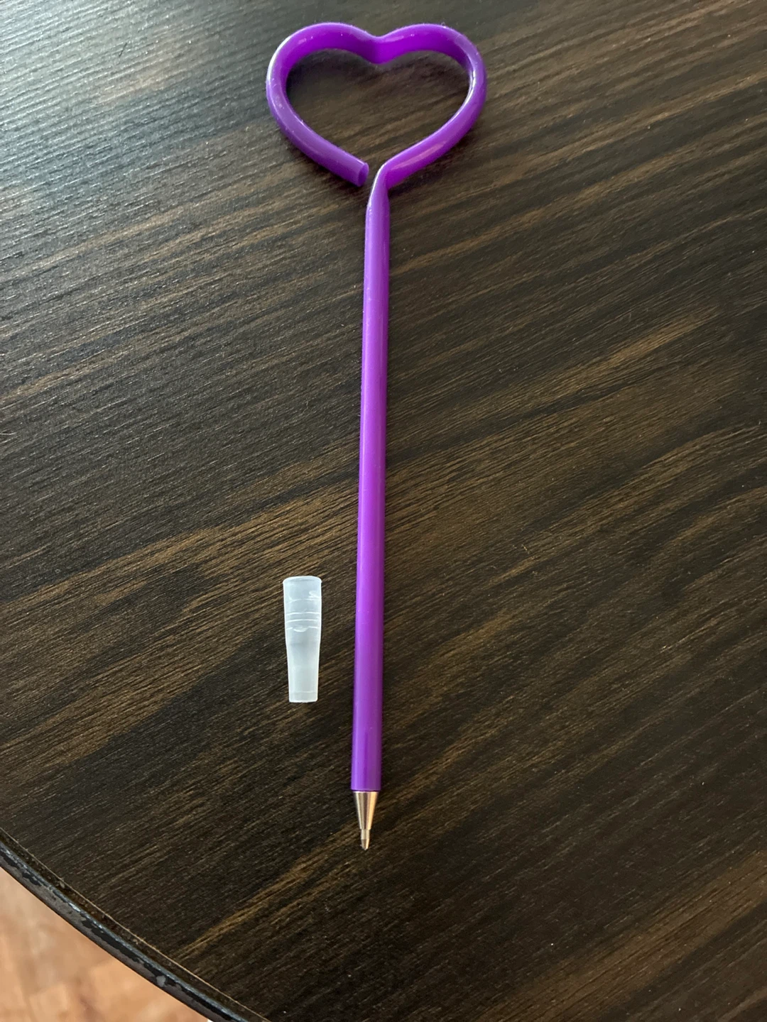Purple Heart Shaped Pen - photo 2