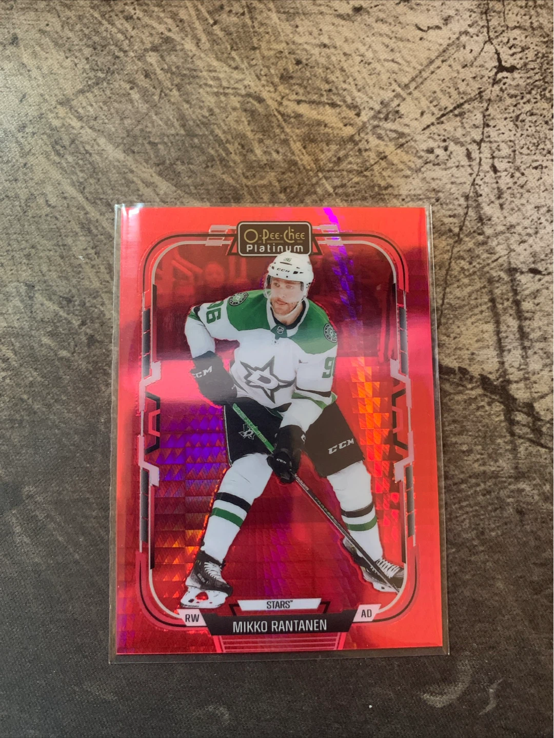 Mikko Rantanen Red Prism 150/199 25/26 O-Pee-Chee