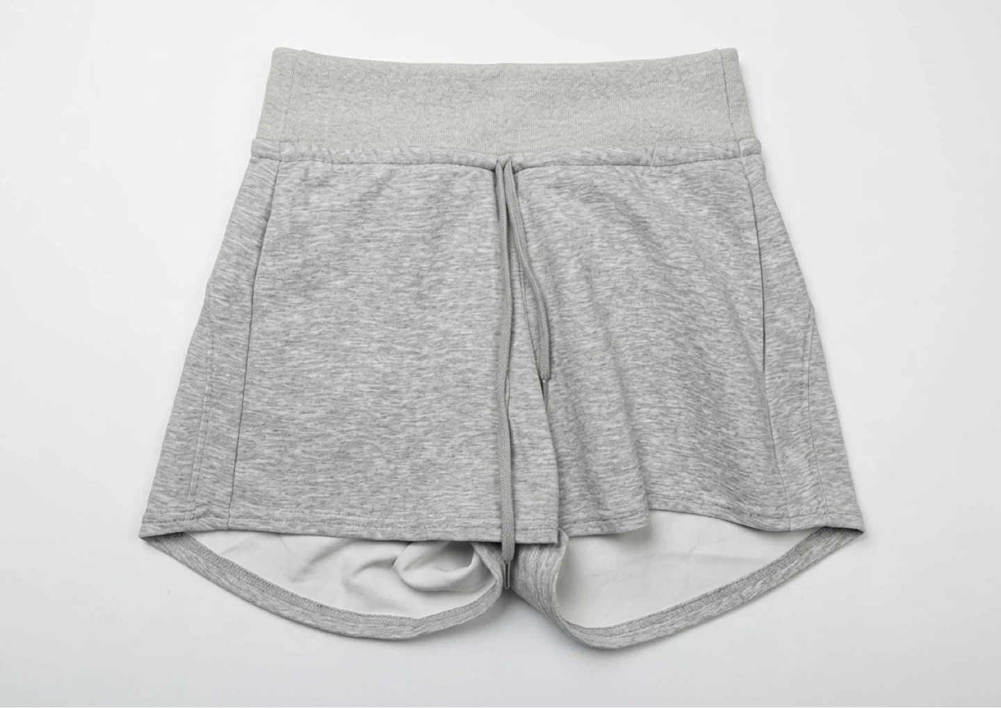 Grey Fleece Shorts