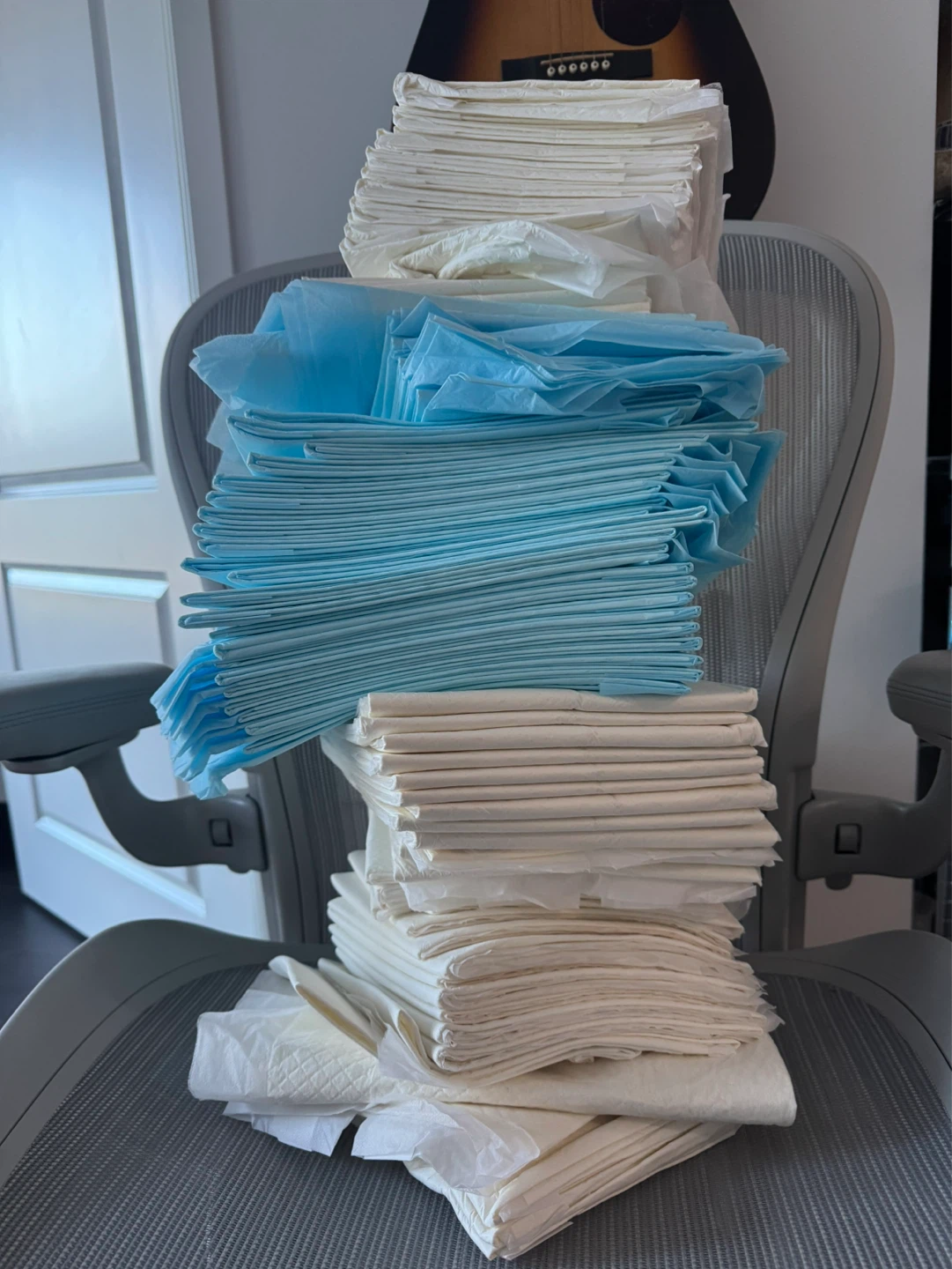 FREE Huge pile of dog pee pads