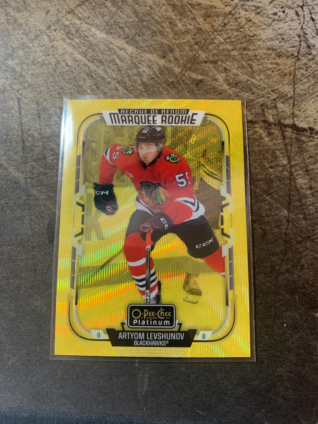 2025-26 O-Pee-Chee Platinum Artyom Levshunov Marquee Rookie Card