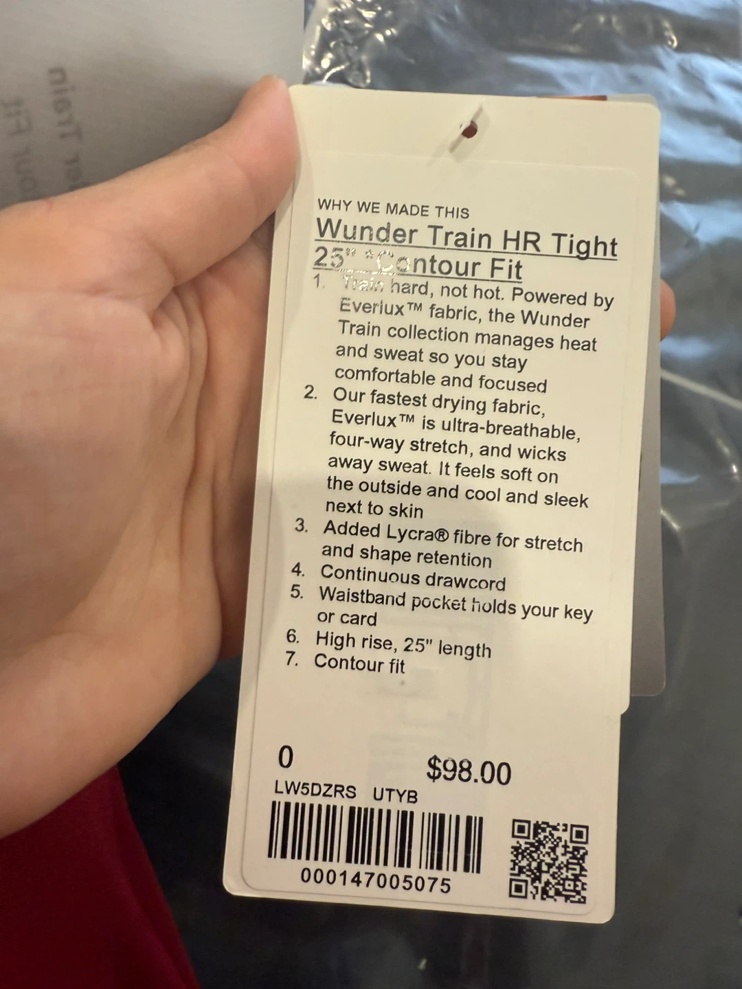 Lululemon Wunder Train HR Tight 25" - photo 3