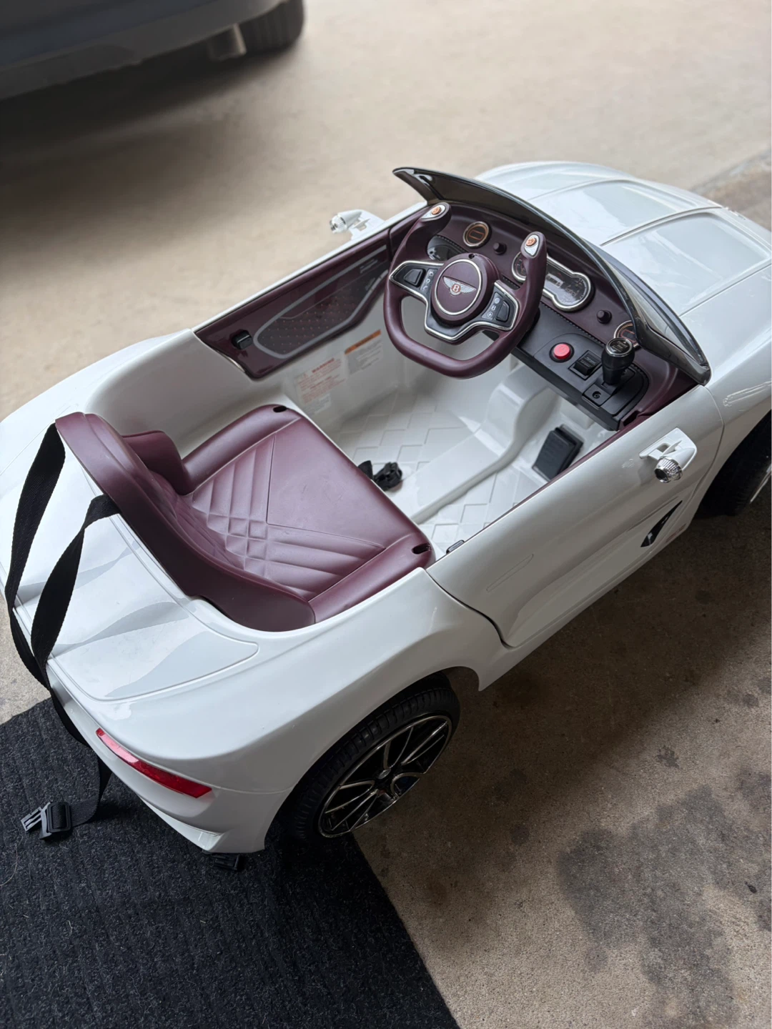 Kids Ride On Bentley Car - White - photo 4