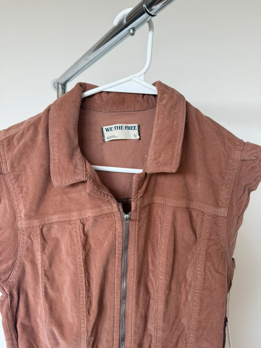 Free People Corduroy Romper — Size S New with Tags - photo 2