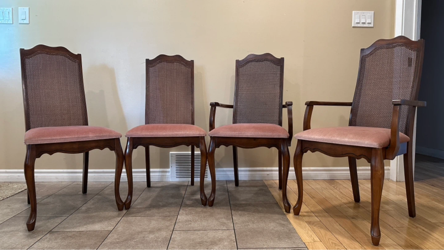 Vintage Canapar French Provincial Dining Chairs (CAN DELIVER) - photo 3