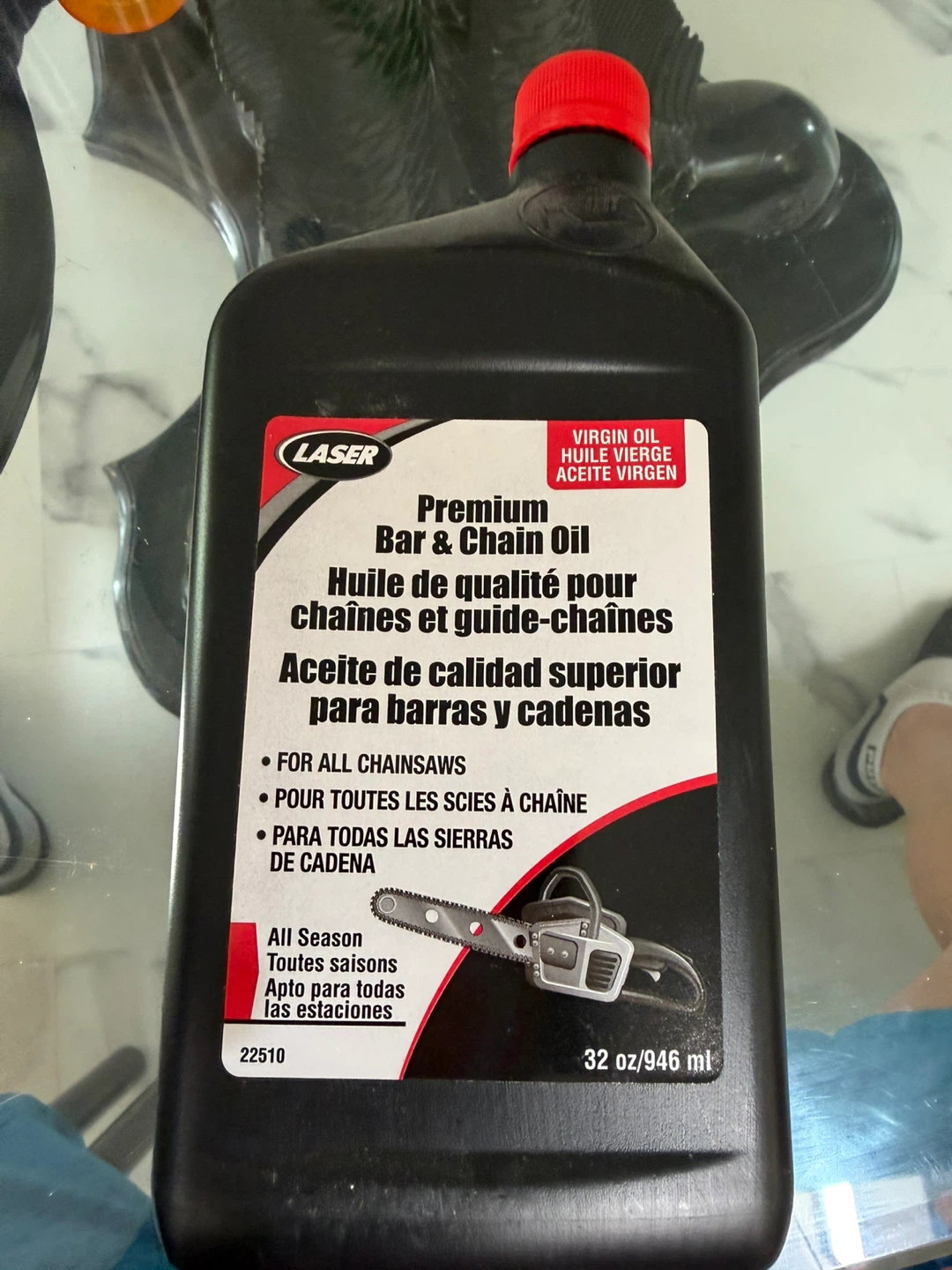 Laser Premium Bar & Chain Oil 32 oz