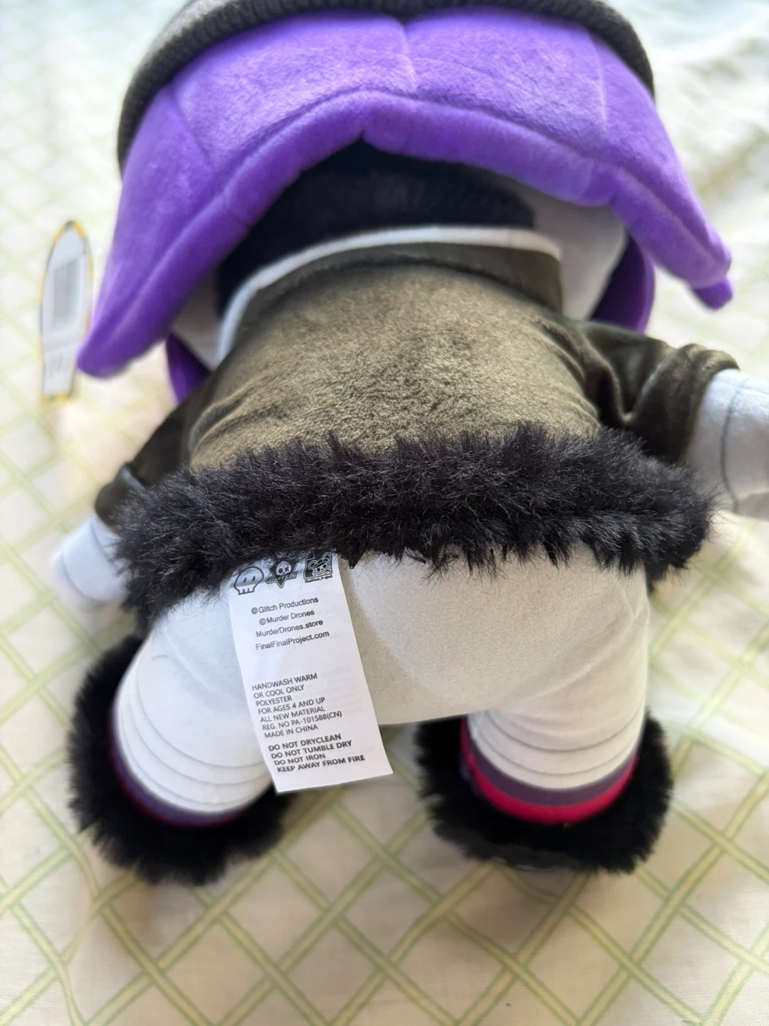New Murder Drones Uzi  Plush Soft Plush 12" Glitch Productions - photo 4