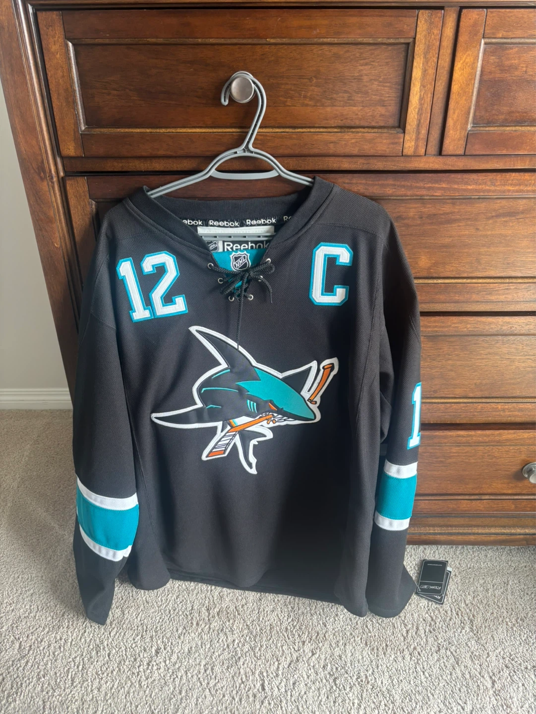 Patrick Marleau San Jose Sharks jersey