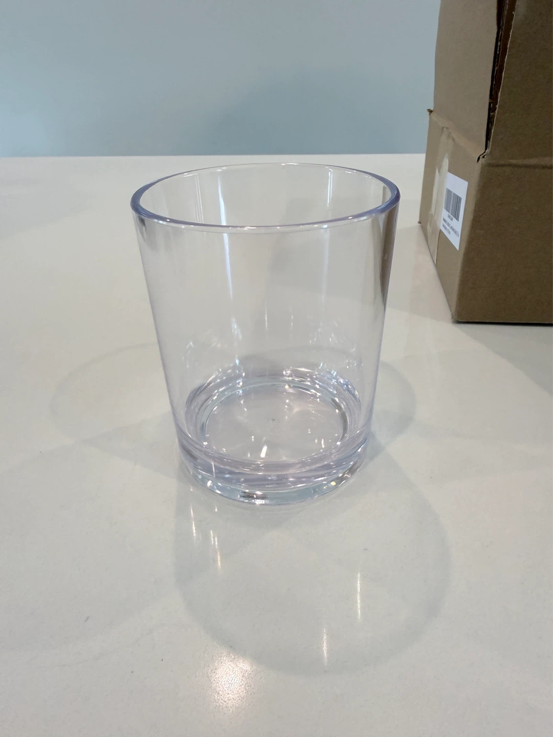12oz Acrylic Glass - Set of 6 - New