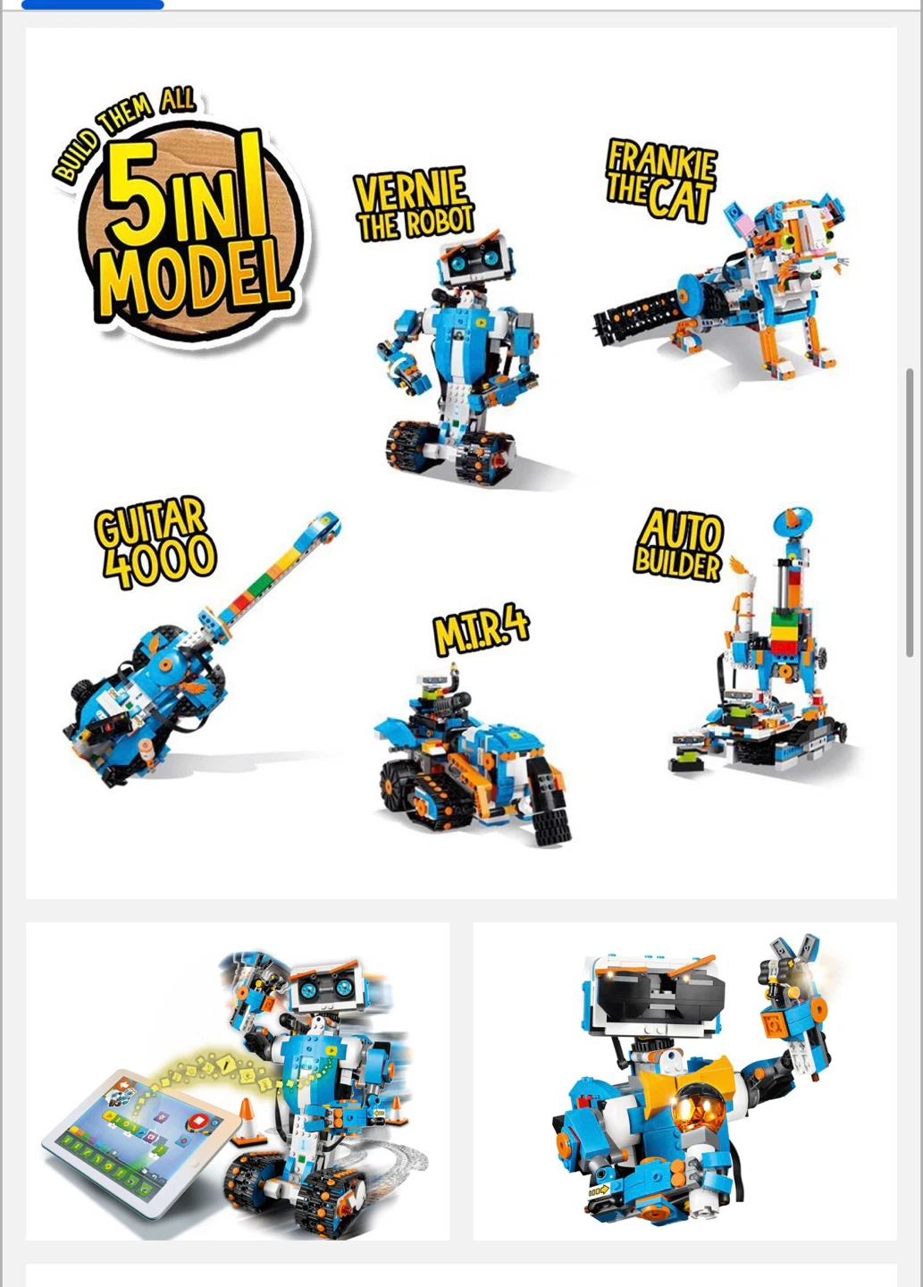 LEGO Boost Creative Toolbox 17101 - photo 4