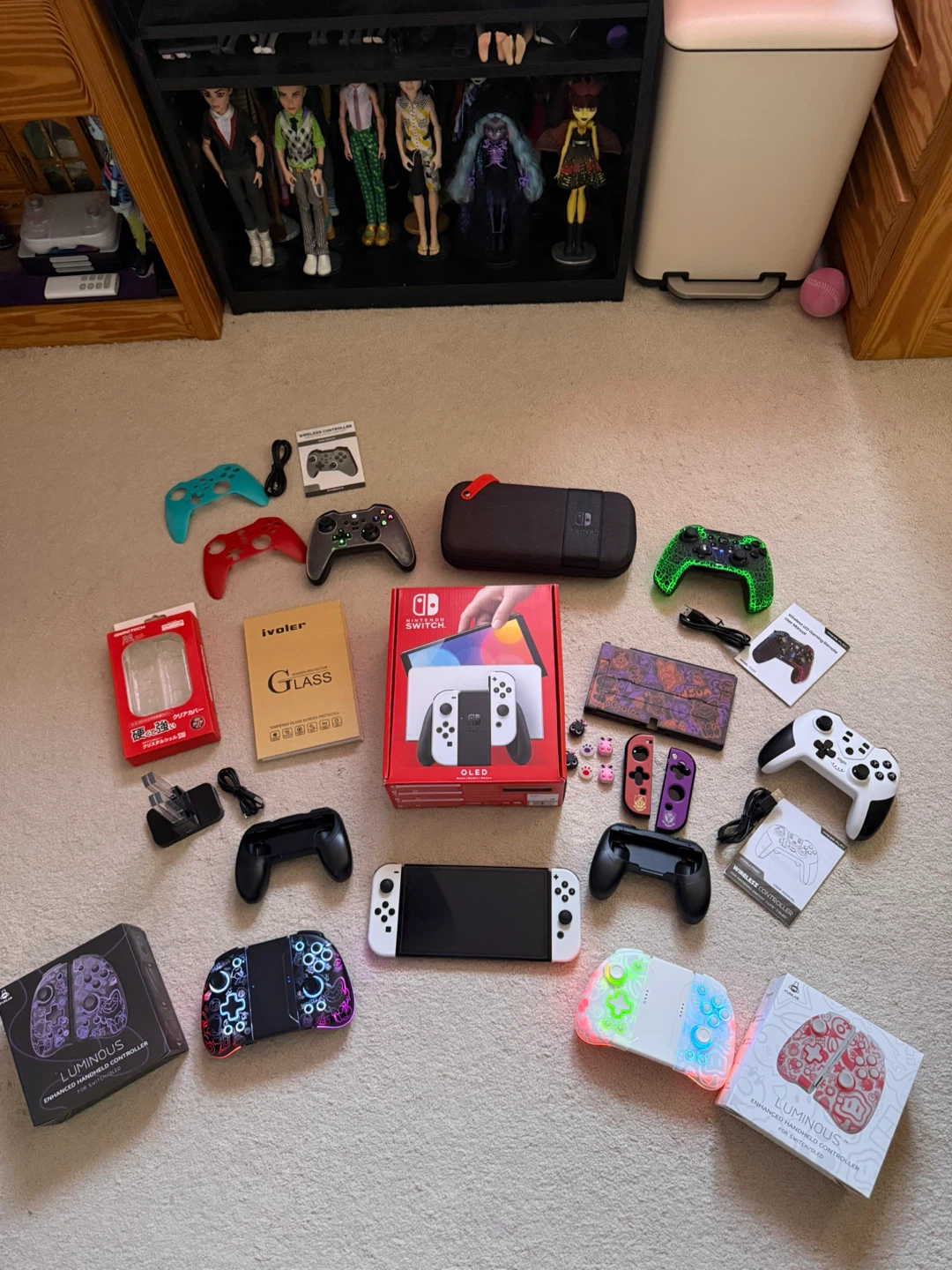 Nintendo Switch oled with huge bundle - photo 5