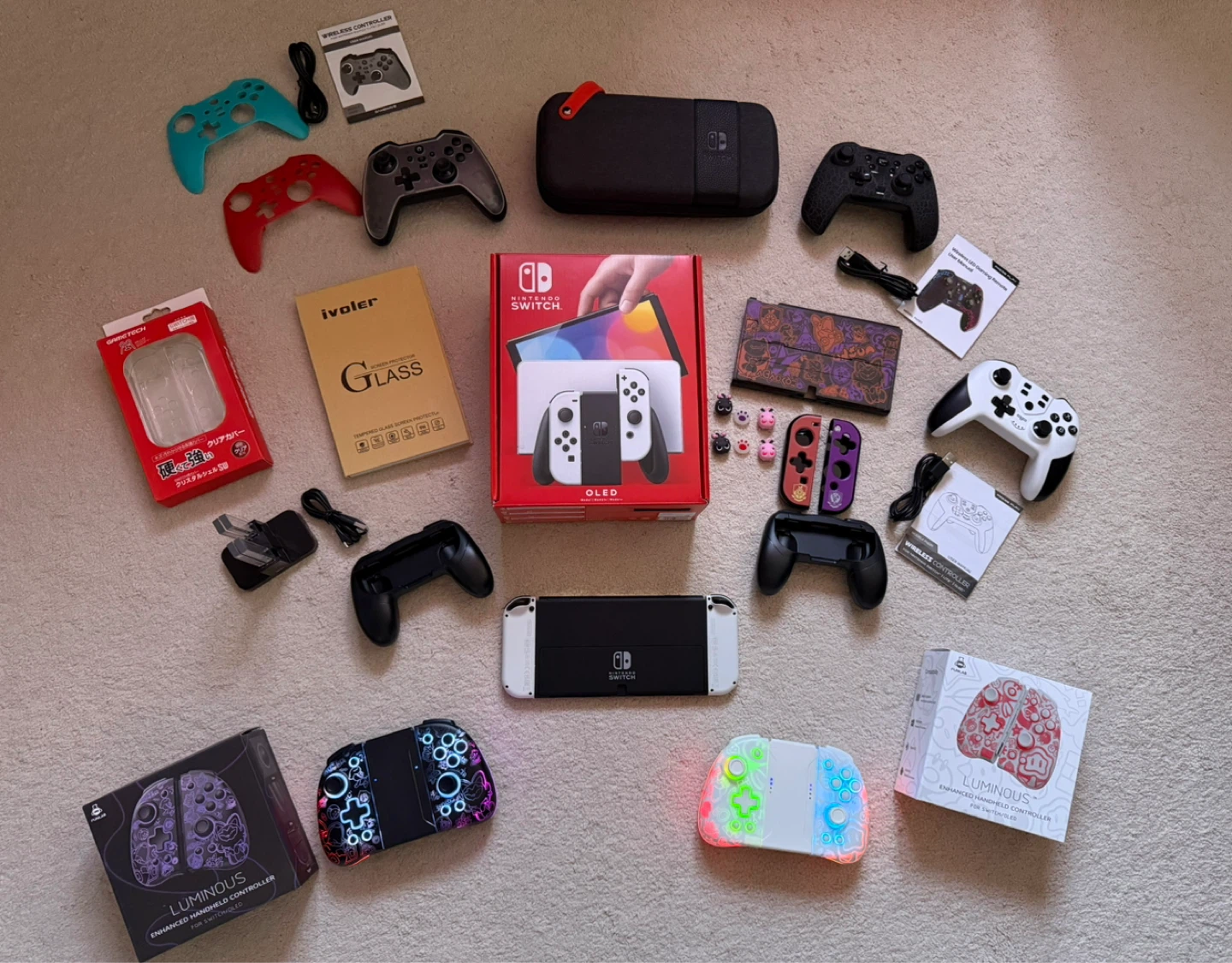 Nintendo Switch oled with huge bundle - photo 4