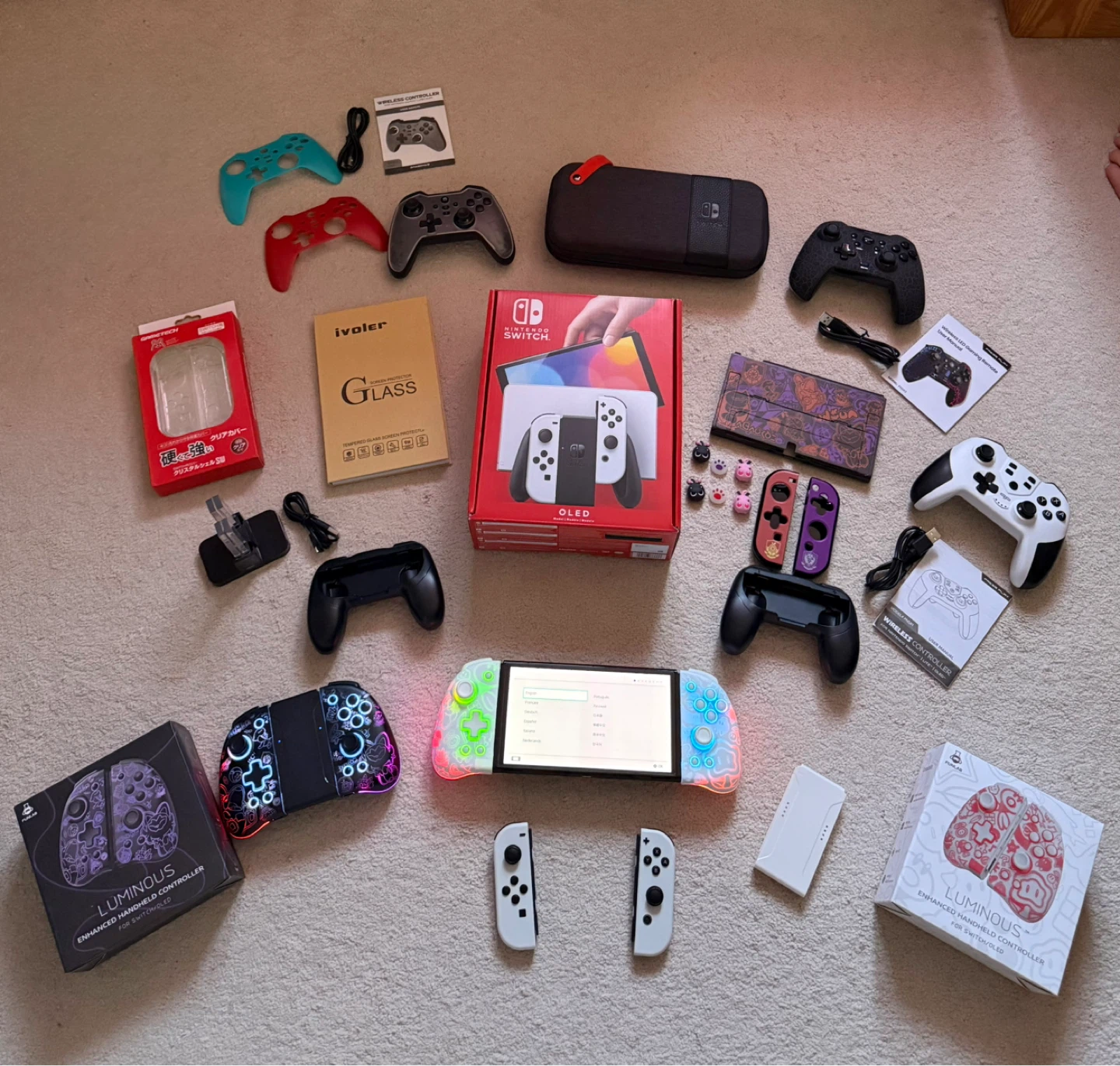 Nintendo Switch oled with huge bundle - photo 2