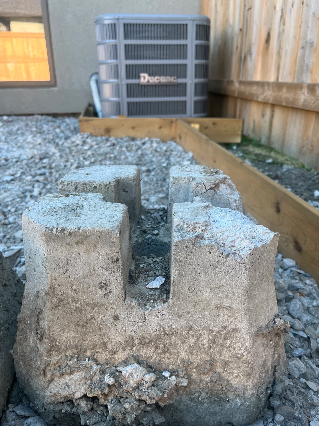 5 Concrete Deck Blocks - photo 2
