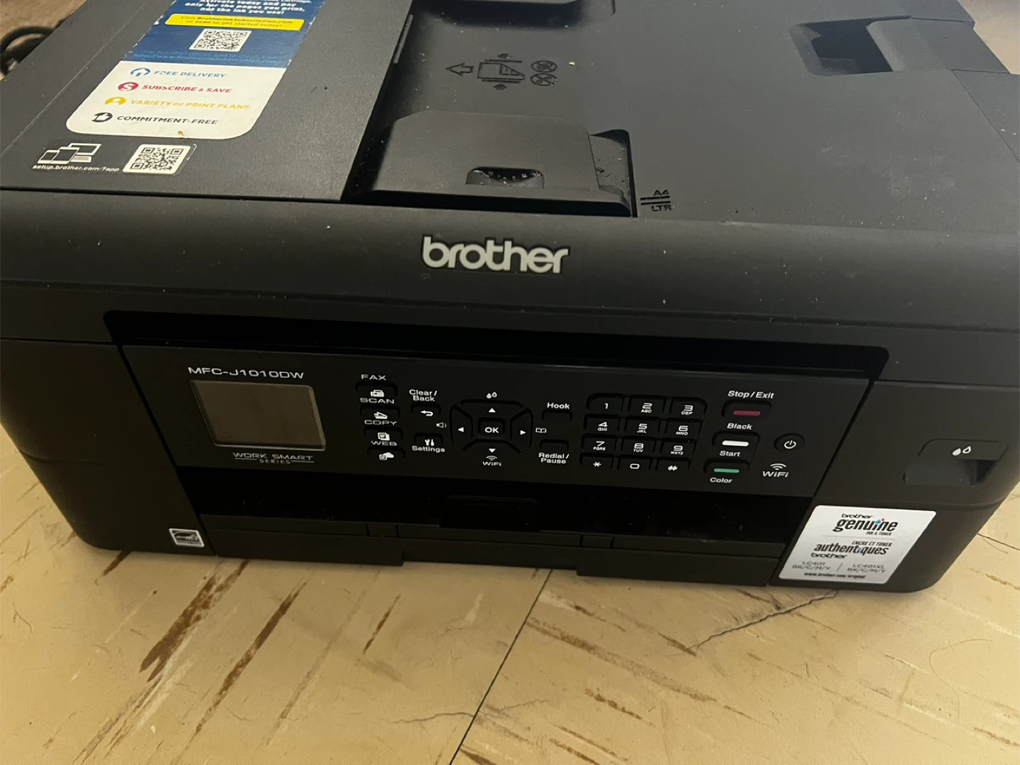 Brother MFC-J1010DW All-in-One Printer