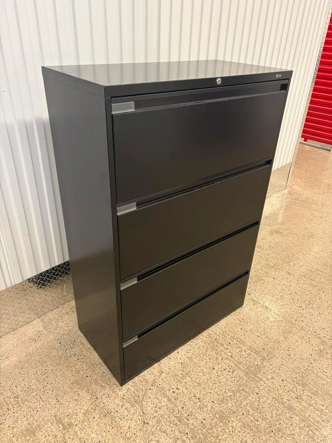 Global Filing Cabinet - 4 Drawer Black