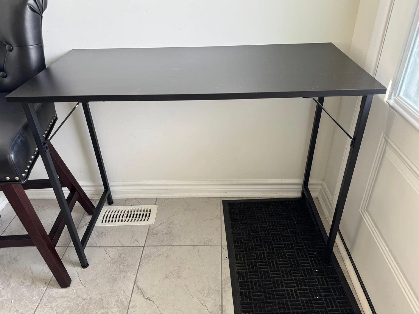 Black Folding Desk