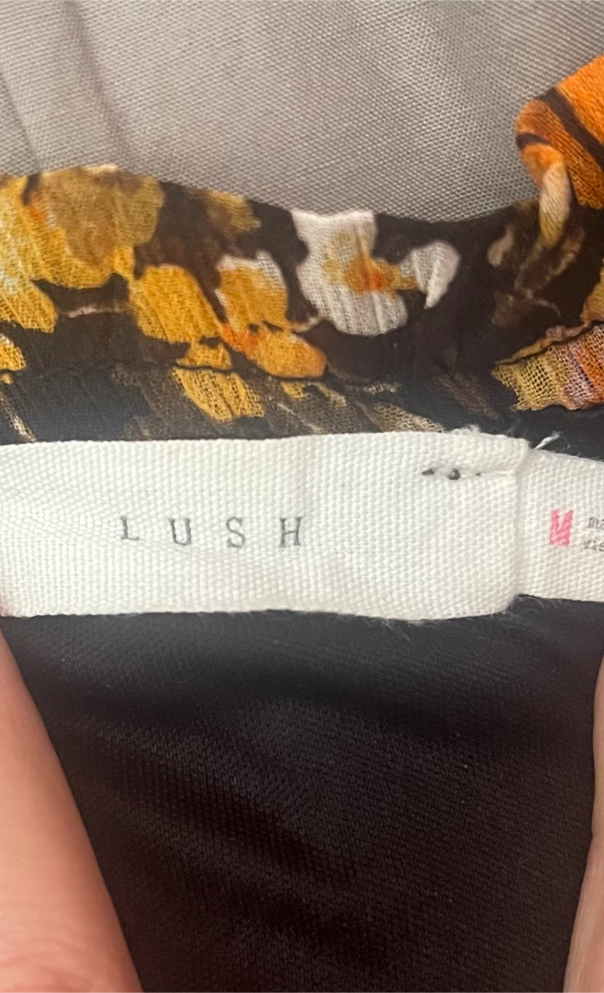 Lush fall floral dress - photo 5