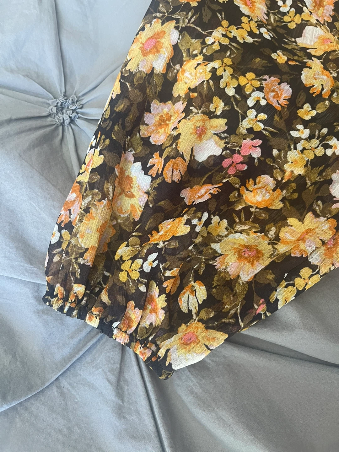 Lush fall floral dress - photo 4