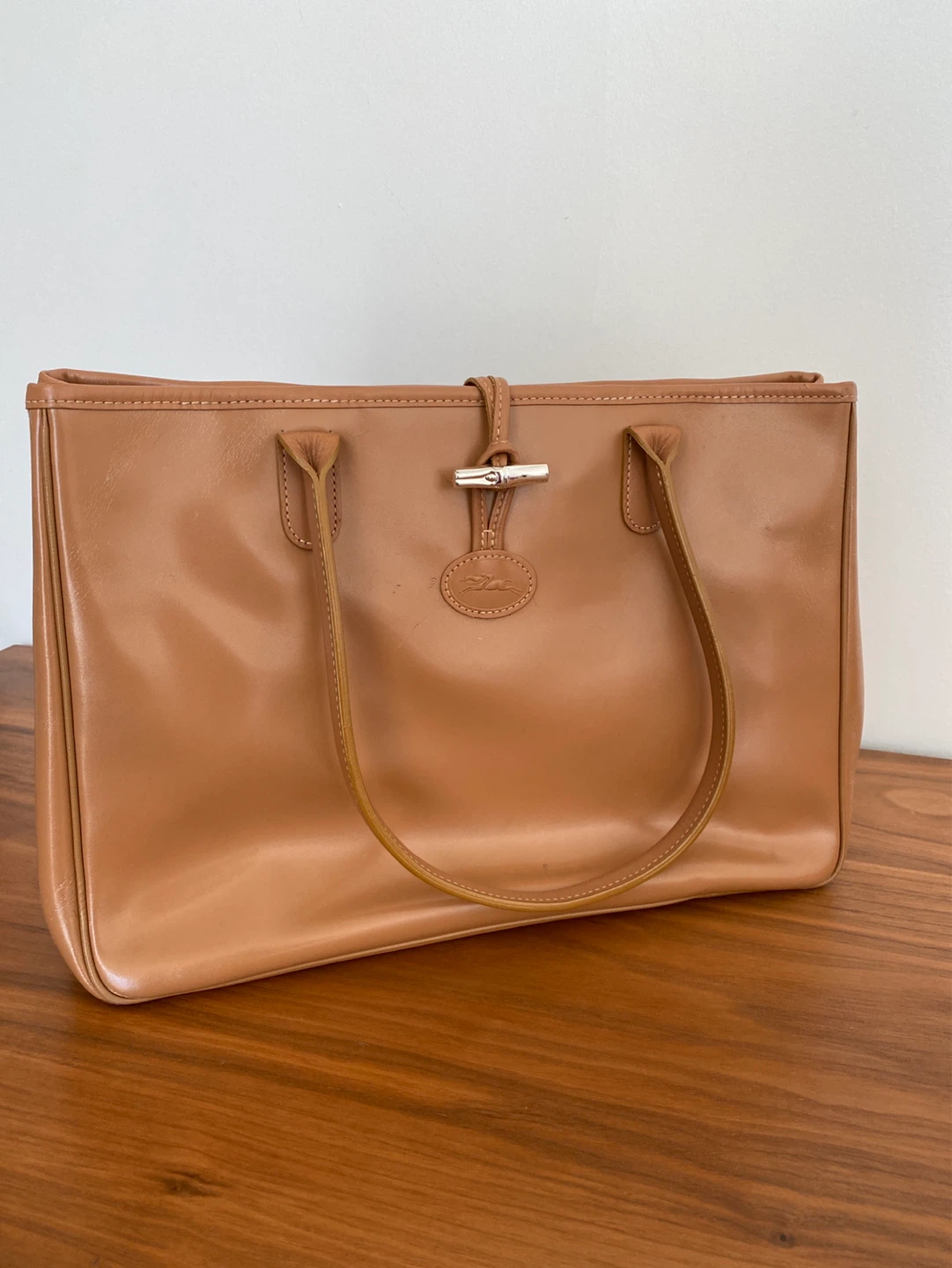 Longchamp Le Pliage Cuir Tote Bag
