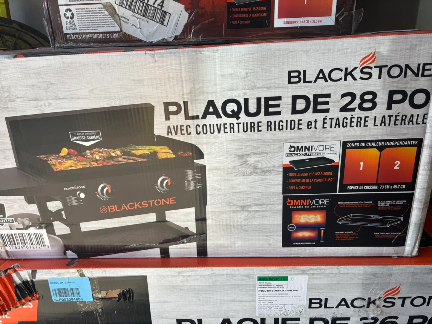 Blackstone 28" Griddle with Hardcover & Side Shelf - photo 2