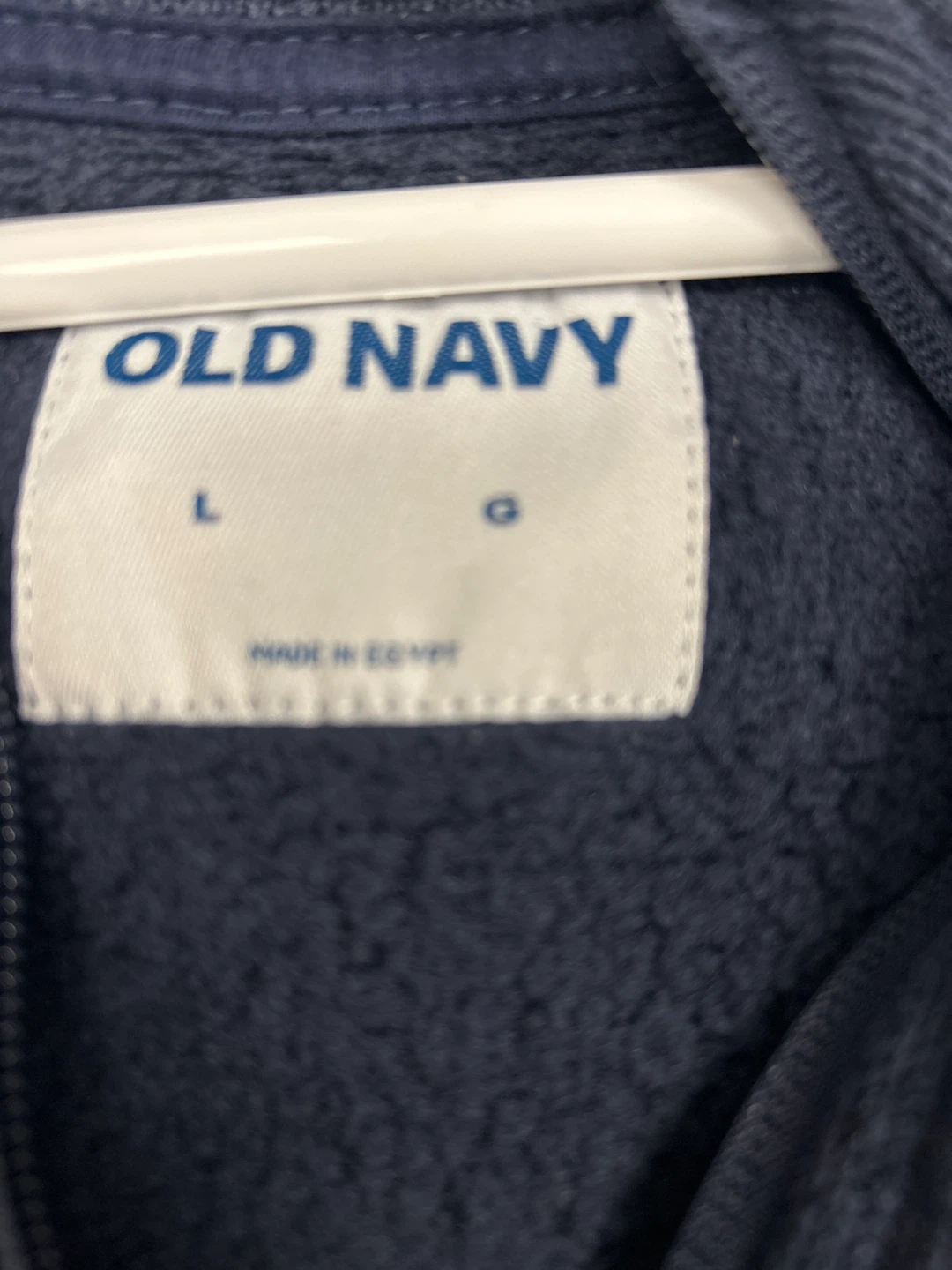 Old Navy Men's 1/4 Zip Pullover Sweater Navy Blue Size L - photo 4