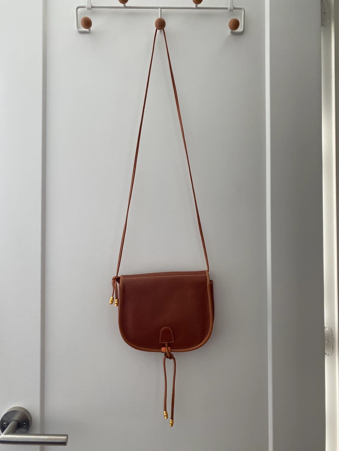 Brown Leather Shoulder Bag - photo 2