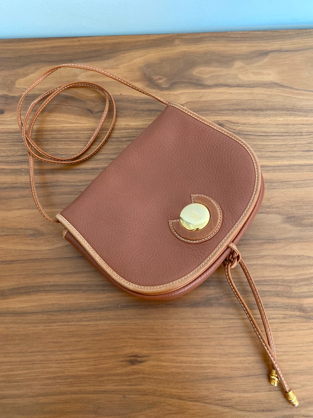 Brown Leather Shoulder Bag - photo 4