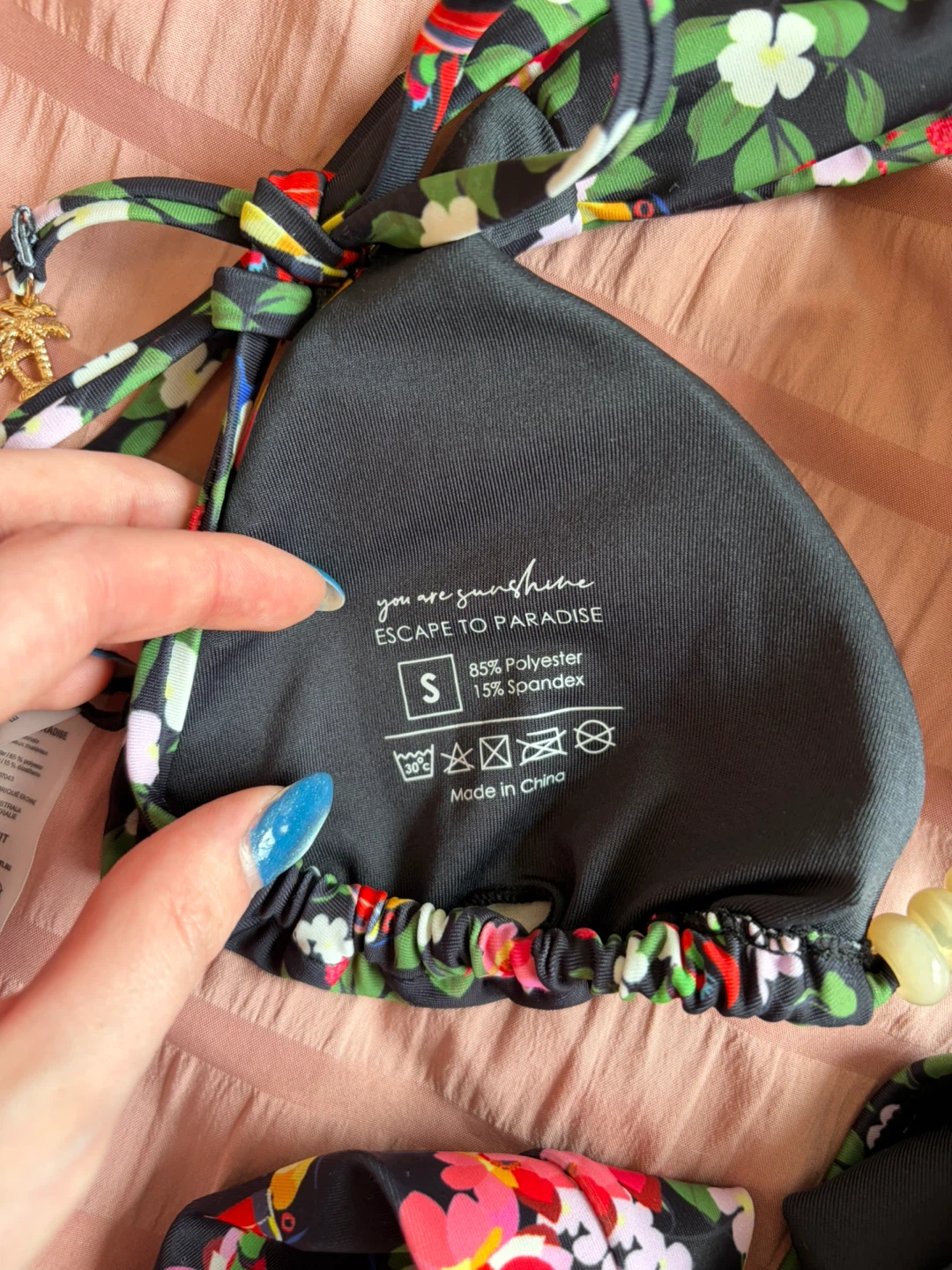 Escape to Paradise Floral Bikini Set - Size Small - photo 4
