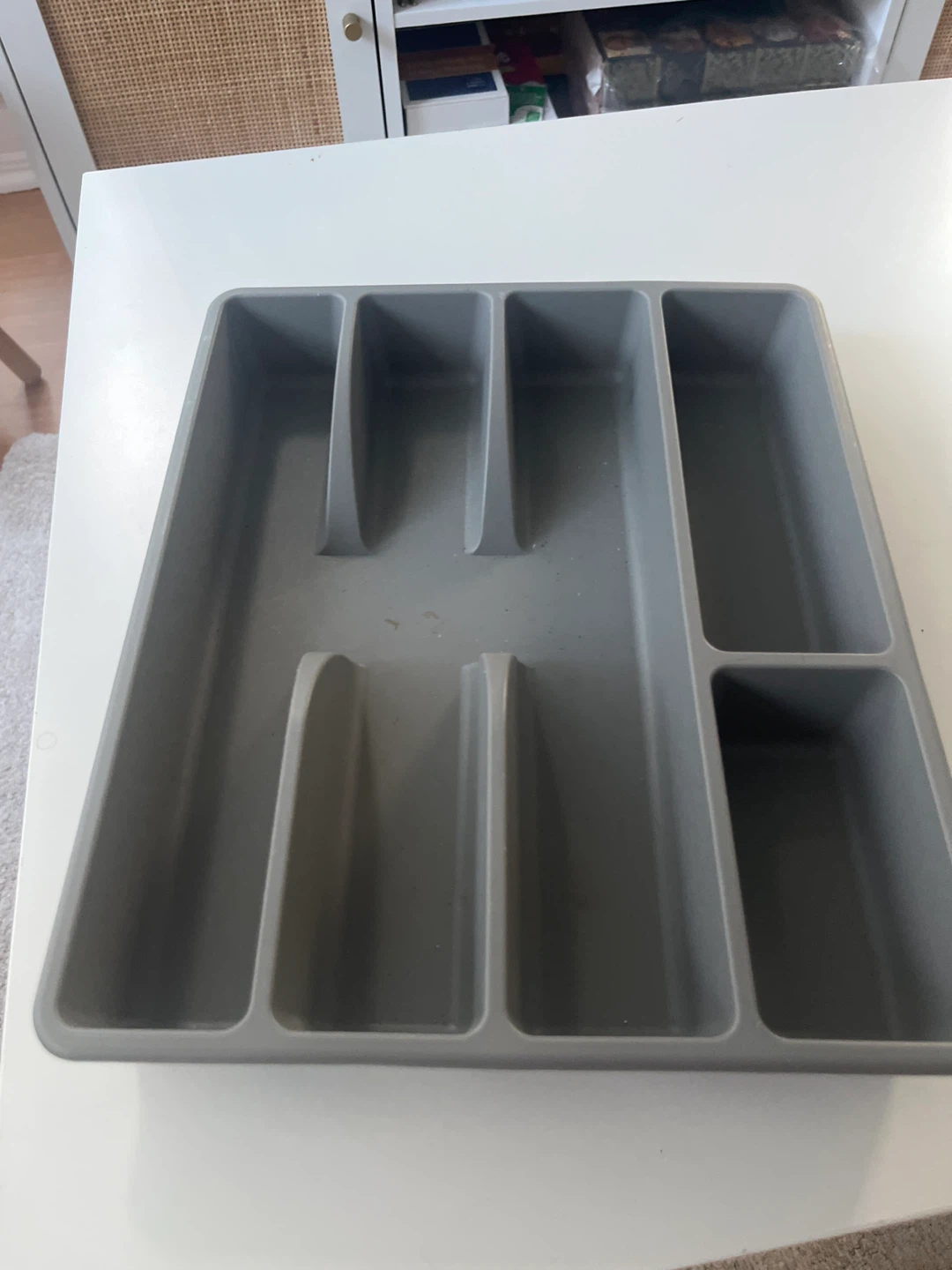 IKEA Grey Cutlery Organizer Tray