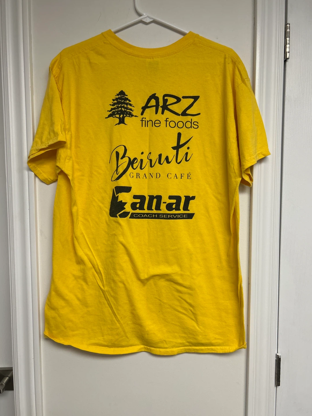 Gildan Ultra Cotton T-Shirt - Yellow - Large - photo 2