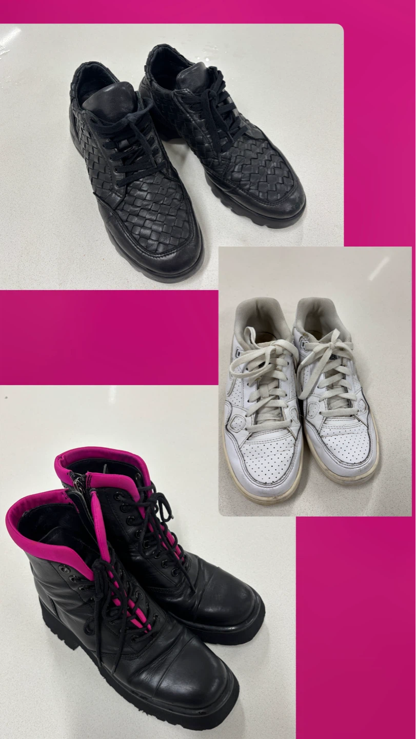 3 Pairs of Women's Shoes – Size EU 38 / US 7 – $70