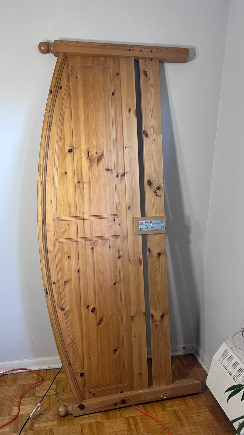 Wooden king Bed Frame Parts