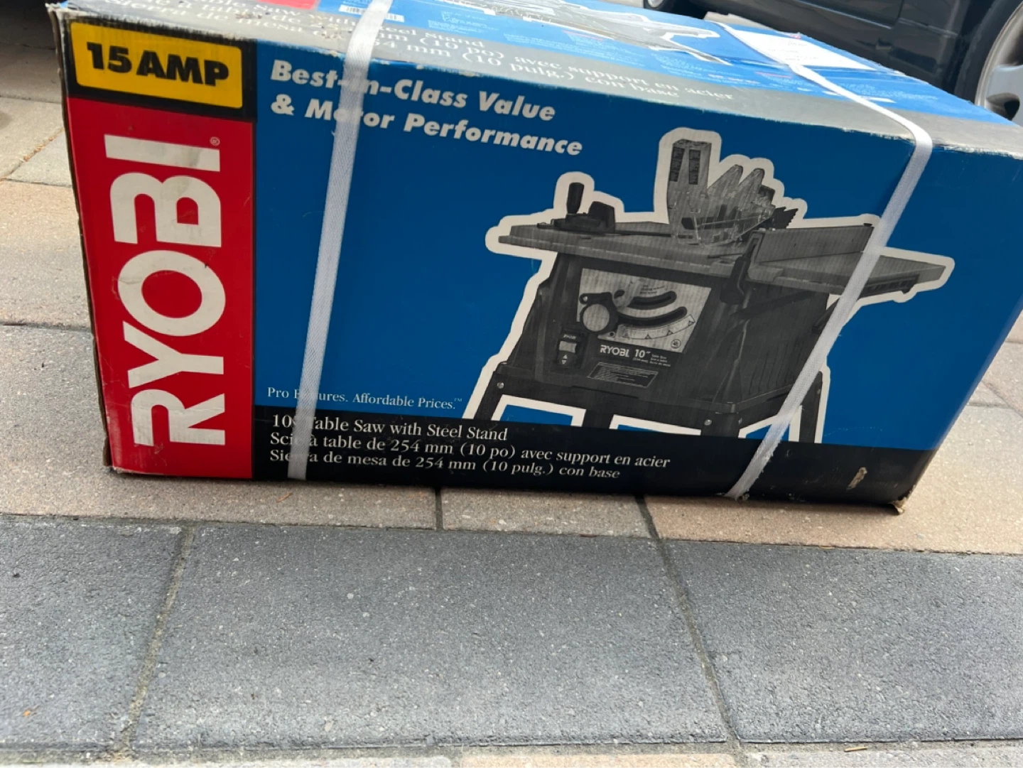 Ryobi 10" Table Saw with Steel Stand - photo 2
