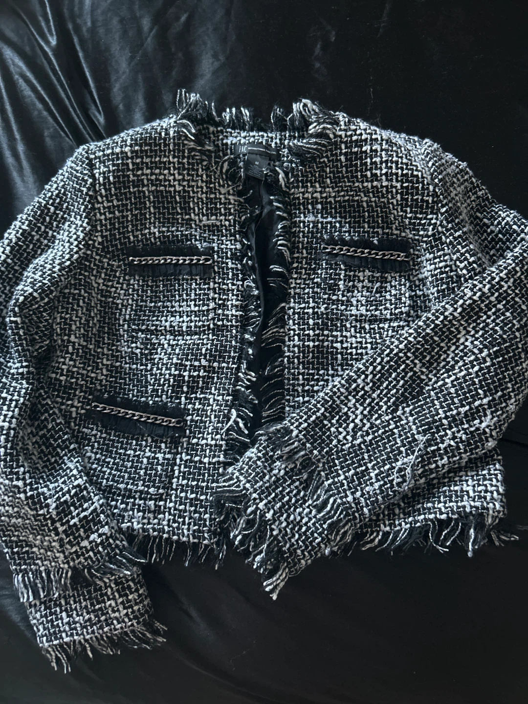 INC International Concepts Tweed Jacket Size M