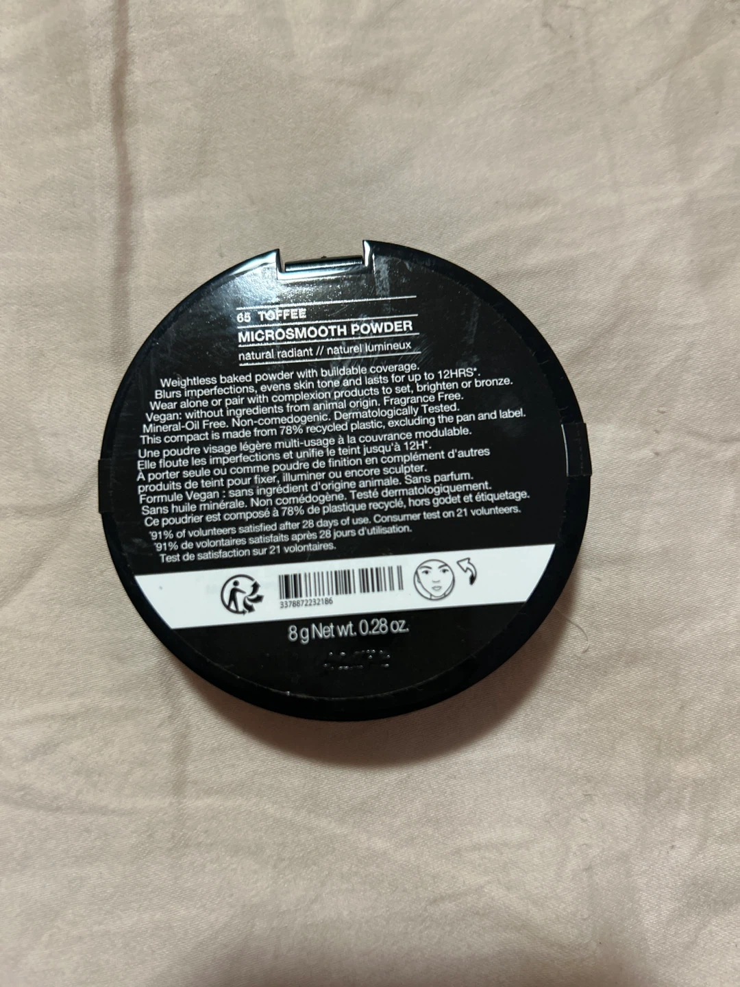Sephora Collection Microsmooth Powder 65 Toffee - photo 2